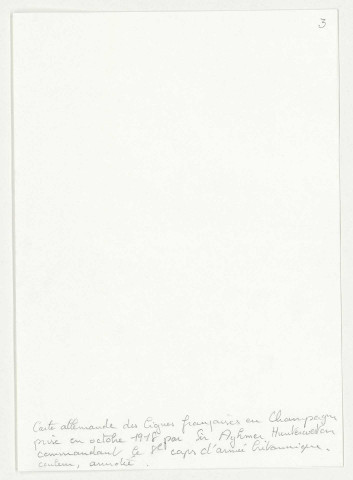 Cartes, la plupart utilisées par Henri Gouraud durant l'année 1918.