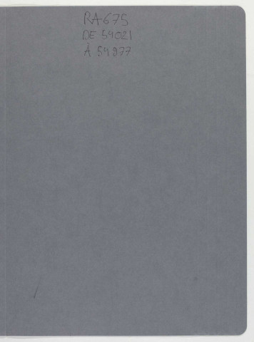 209SUP/675 - OBIP 54021 à 54977