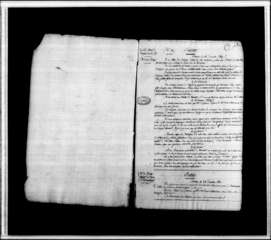 Bulletins des nouvelles du consulat de France à Bassora (décembre 1811-janvier 1813).