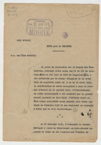 21 avril-décembre 1938.