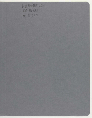 209SUP/669 - OBIP 51851 à 51980