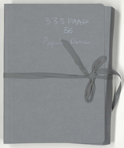 Lettres de Charlotte Ranc, veuve d'Arthur Ranc, à Aristide Briand ; tapuscrit de la préface de l'ouvrage, Souvenirs, correspondance, 1831-1908, publié en 1913 ; lettres et copie de lettres reçues par Arthur Ranc ; copie d'un article de Ranc dans le Matin du 14 février 1895 sur le scrutin de liste ; legs de Charlotte Ranc en faveur de Briand.