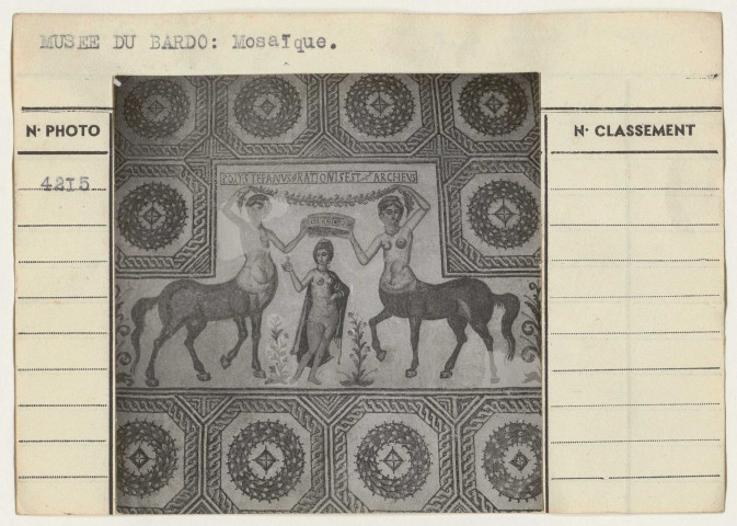 Ruines, domaines et antiquités.