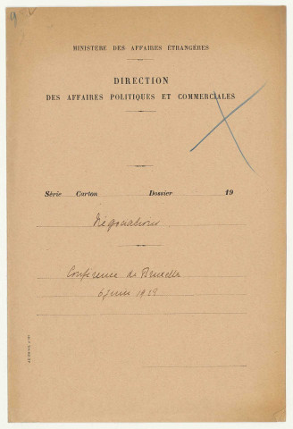 Conversations France-Belgique-Empire britannique