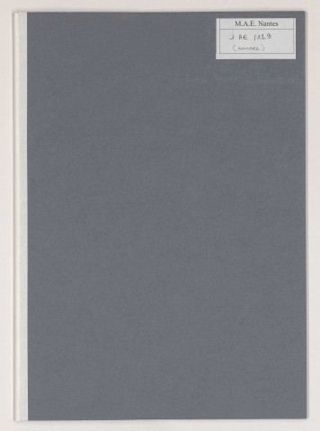 Registre de transcription de la correspondance au départ de Jean-François-Xavier Rousseau, consul de France à Bagdad, et de son fils Jean-Baptiste-Louis-Jacques-Joseph Rousseau, consul à Bassora, tous deux en résidence à Alep (5 juin 1803-26 février 1807).