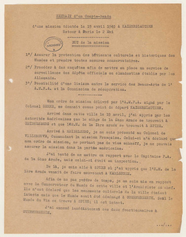 209SUP/229 - Dossiers B29-B30 - BIA 321 à 350