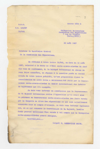 Annexe n° 2334 à 2438