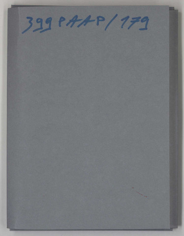 Lettres particulières adressées par le colonel Toulat : originaux et transcription dact.