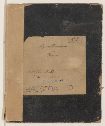 Passeports (février 1923-août 1927).