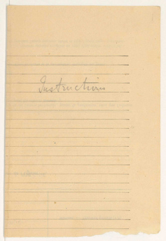 Décret, instructions et dépêches du ministre des Colonies, septembre 1903-juin 1906. Décisions signées du commandant du Territoire du Tchad, Henri Gouraud ou de son suppléant, Henri Gaden, 4 juillet 1904-10 août 1906 [nos 1 à 296, collection incomplète]. Spécimen de pièces dites « périodiques » à fournir régulièrement [1904-1905].