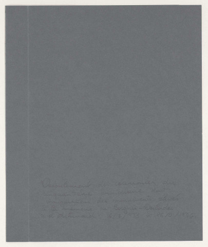 Préparatifs, programme et déroulement des commémorations.