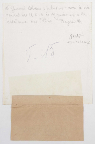 Déplacements du général Catroux en Syrie et au Liban