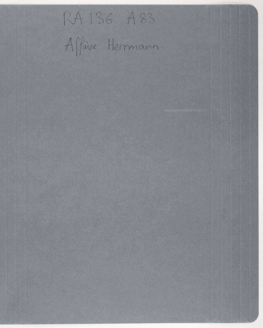 209SUP/136 - Dossiers A83-A84