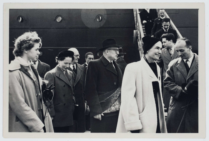 Visite du paquebot « le Ville d'Oran »