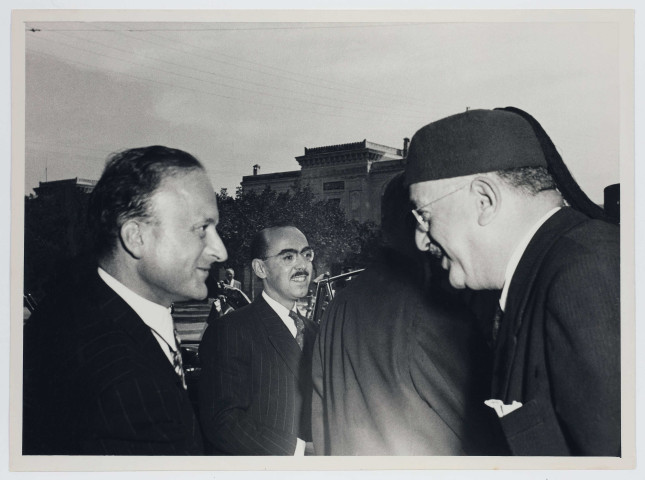 Visite à Tunis des émissaires du président Auriol