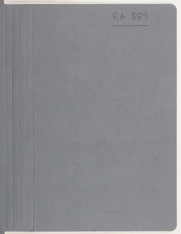 209SUP/889 - Déclarations allemandes de biens divers (principalement biens industriels)