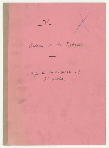 1er février 1923-6 août 1923