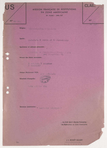 209SUP/124 - Dossier A65