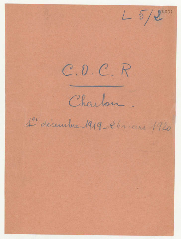 Décembre 1919-mars 1920