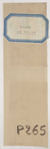 209SUP/554 - Dossier P265