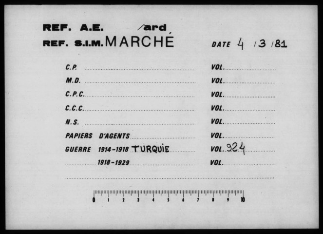 1917, 15 déc.-1918, 28 fév.