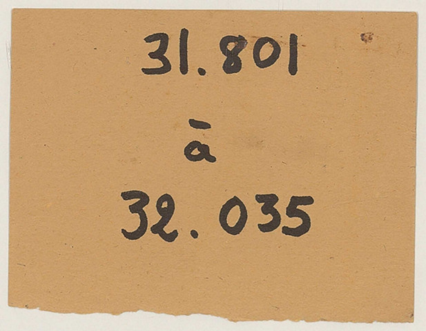 209SUP/606 - OBIP 31966 à 32035