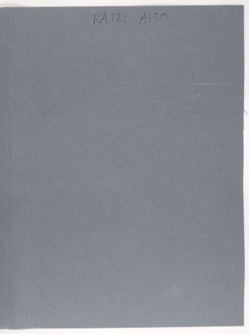 209SUP/182 - Dossiers A150-A151