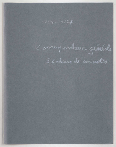 Trois cahiers de minutes de la correspondance générale de Pierre Deval à « divers agents », dont Famin, chargé de l'agence du ministère des Affaires étrangères à Marseille, les intendants de santé à Marseille, le marquis de Rivière, ambassadeur de France auprès de la Sublime Porte, Ferrier, chancelier du consulat d'Alger, Collot, receveur général des Bouches-du-Rhône à Marseille (1814-1818, 1818-1825, 1825-1827).