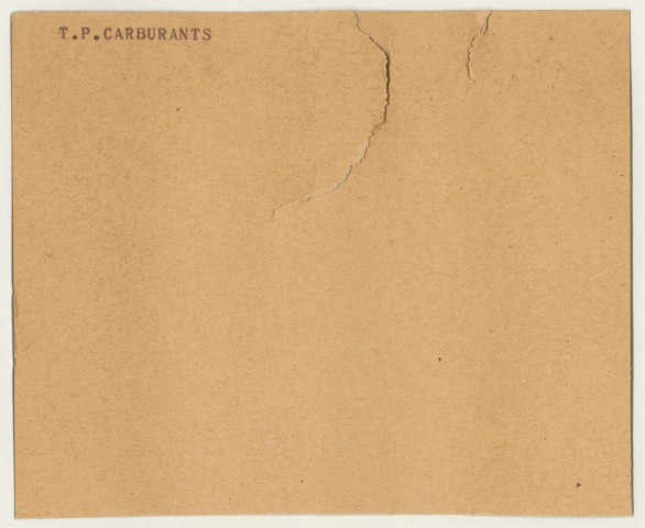 Travaux publics : carburants.