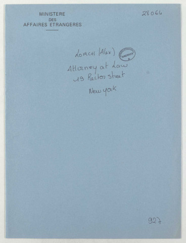 209SUP/726 - OBIP 28064 à 52572