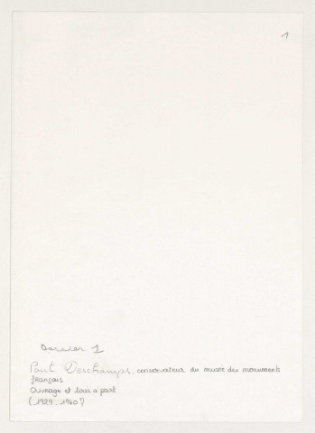 Histoire, géographie, archéologie du Moyen-Orient (Liban, Syrie, Palestine, Cilicie).