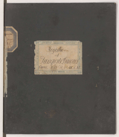 1931 (23 oct.)-1932 (28 avr.).