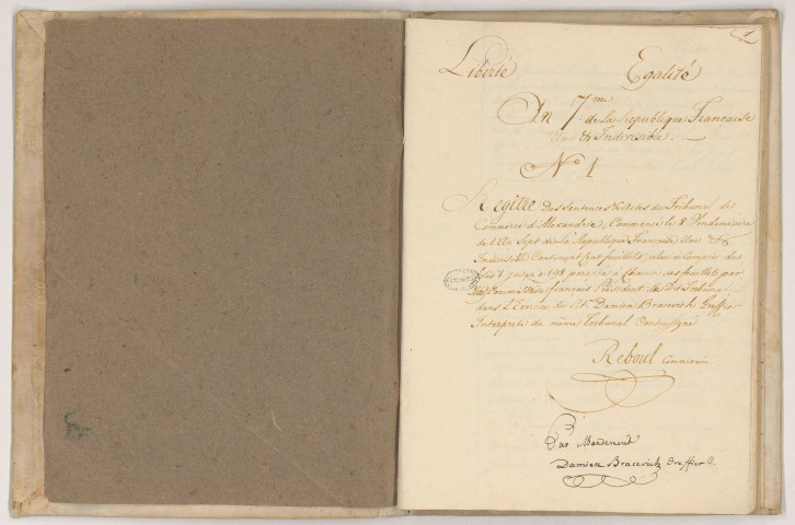 Papiers Drovetti-Balthalon.