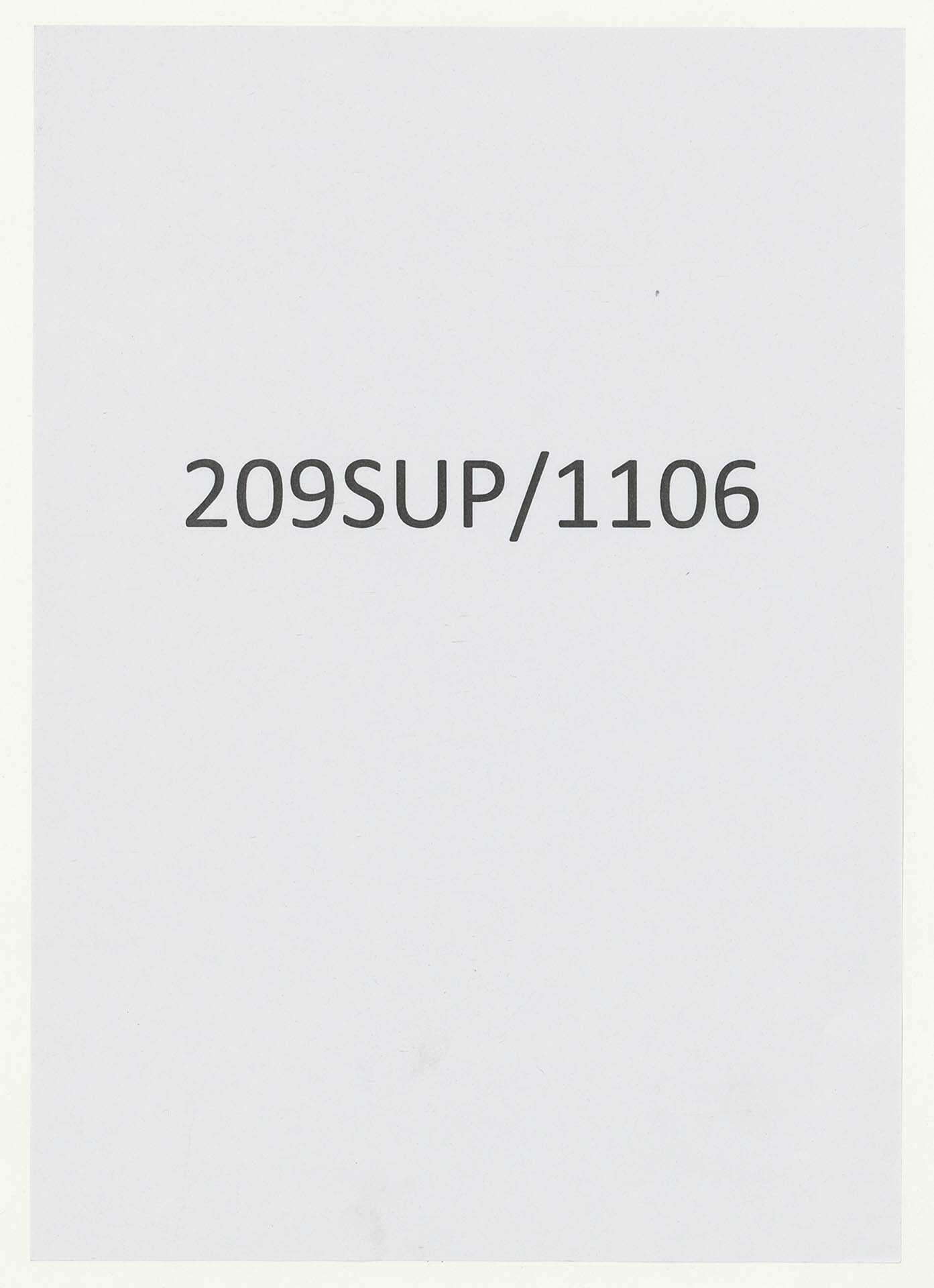 209SUP/1106 - Dossiers 47 à 62