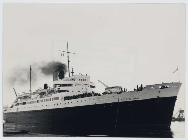 Visite du paquebot « le Ville d'Oran »