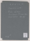 Troisième série : 3 janvier-25 avril 1867.
Procès-verbaux des membres mexicains : 19 septembre 1864-28 avril 1865.