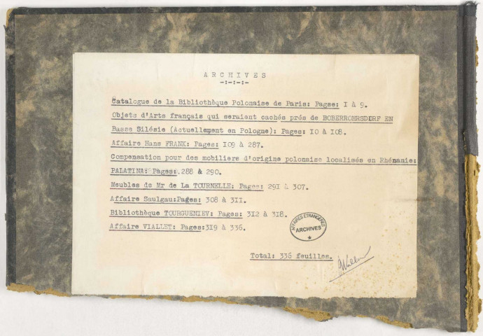 209SUP/164 - Dossier A124