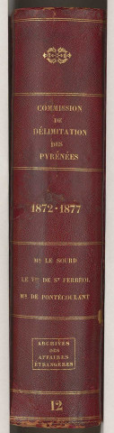 M. LE SOURD, le vicomte de SAINT FERREOL, M. de PONTECOULANT.