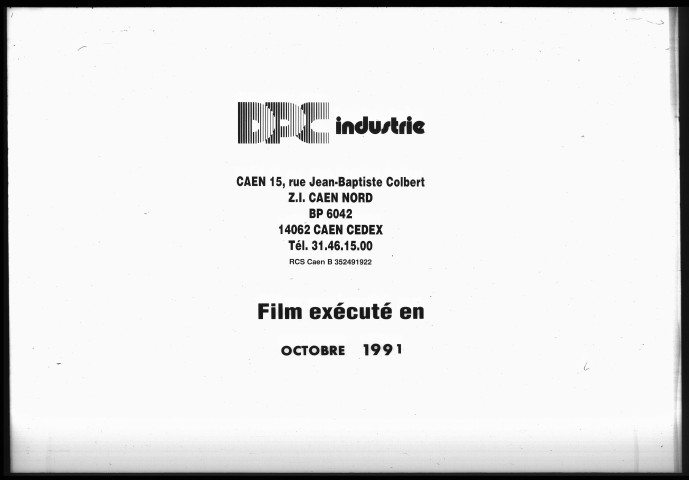 Actes de l'état civil.