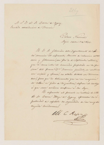 Dossiers n°214 à 221.