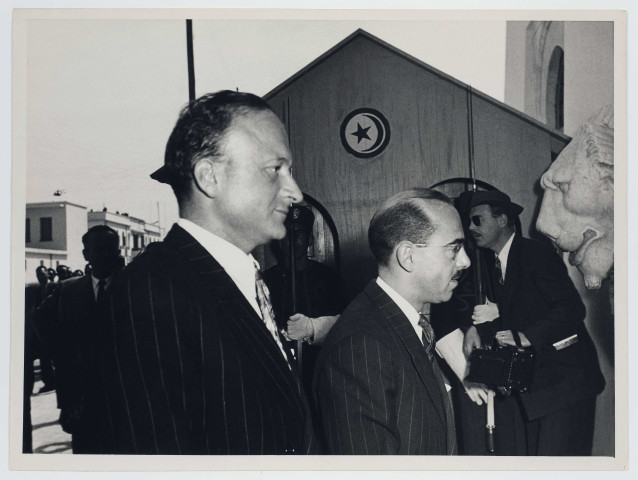 Visite à Tunis des émissaires du président Auriol