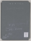 187-2 - Inventaires des biens des commerçants français déposés à la légation en 1844, classés dans l'ordre numérique du dépôt.
