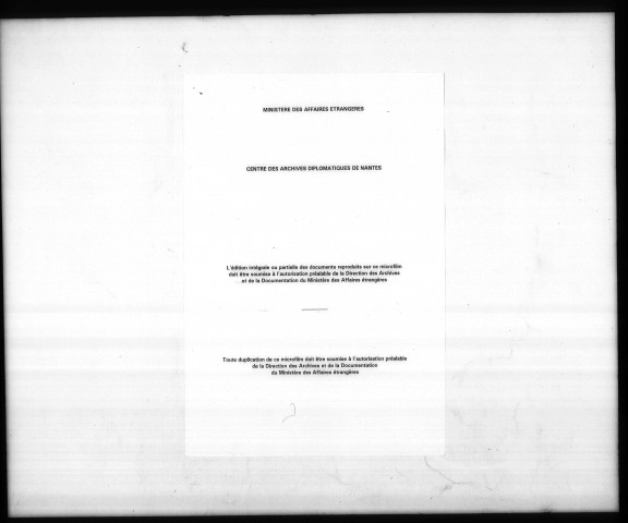 Remise des intérêts du consulat de Hollande (mai-décembre 1862).