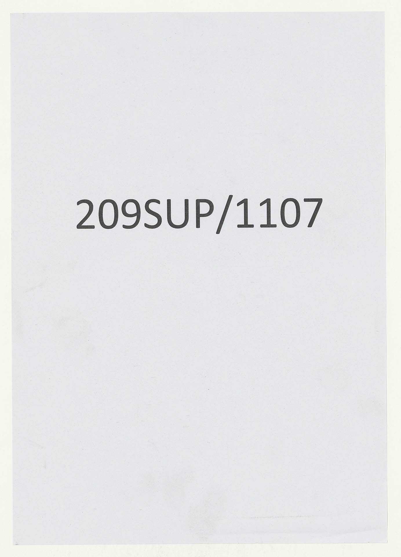 209SUP/1107 - Dossiers 63 à 64