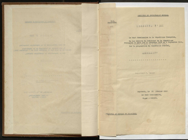 N° 32 : 9 décembre 1929-21 février 1930.