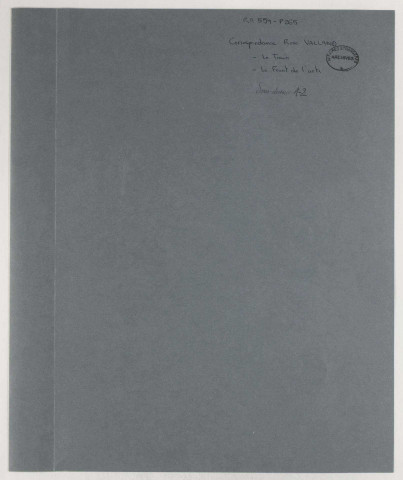 209SUP/554 - Dossier P265