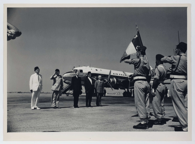 « Arrivée de M. Seydoux », délégué à la résidence générale