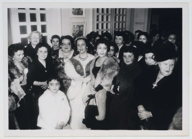 Gala à l'Alliance française de Tunis, organisé par la Princesse Zakia