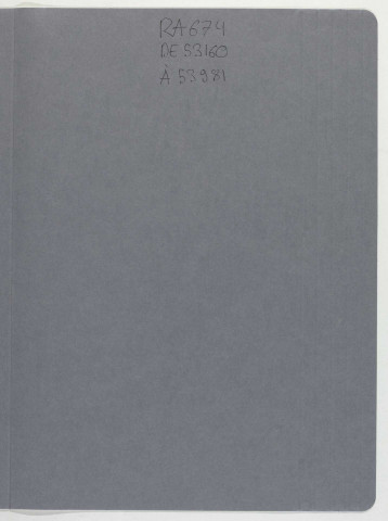 209SUP/674 - OBIP 53160 à 53981