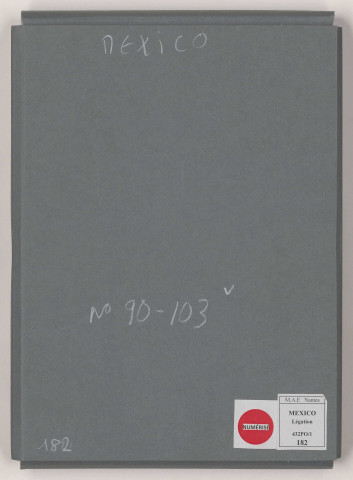 Dossiers n°90 à 103.